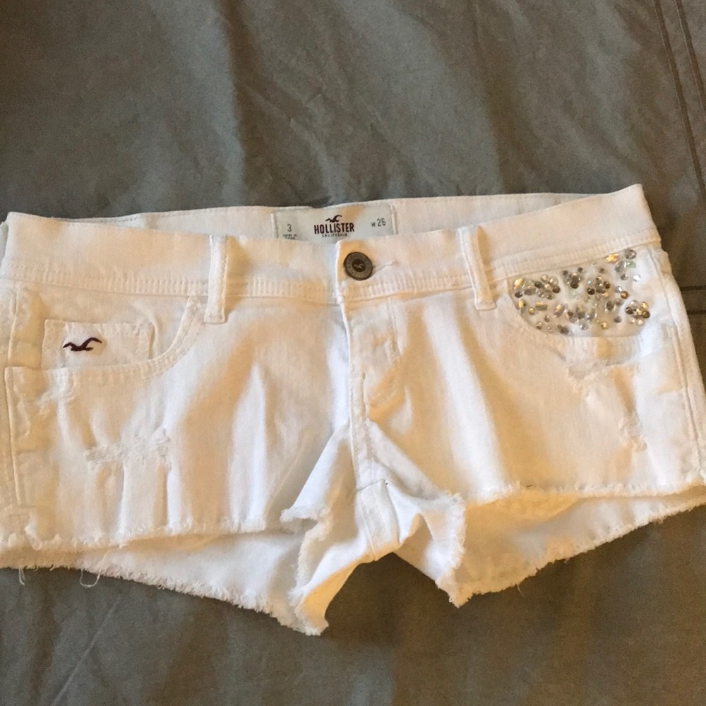 Hollister jeweled pocket shorts